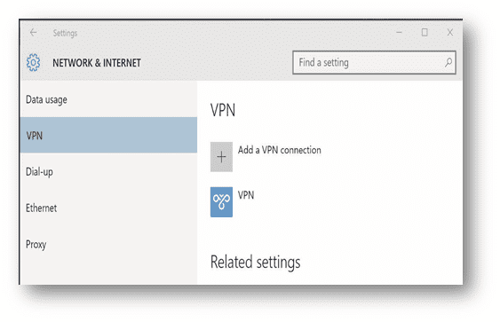 How to configure SSL-VPN connections using Mobile Connect on Windows 10