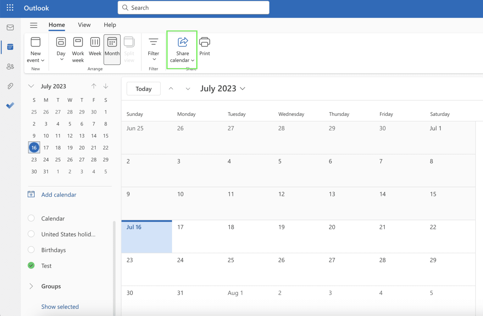 How To Create a Shared Calendar in Outlook & Office 365?